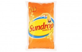 Sundrop Gold Lite Refined Blended Oil  Pack  1 litre